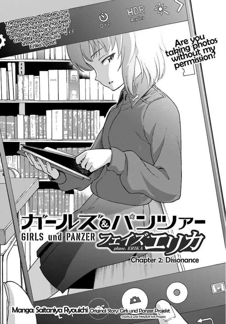 Read GIRLS und PANZER – phase.ERIKA Chapter 2 - Dissonance Online