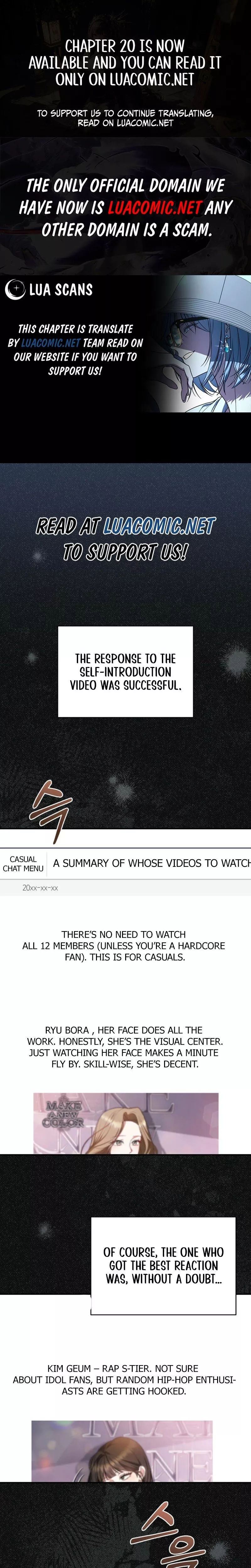 Read I Became the Leader of a Girl Group Destined to Fail Chapter 5 Online