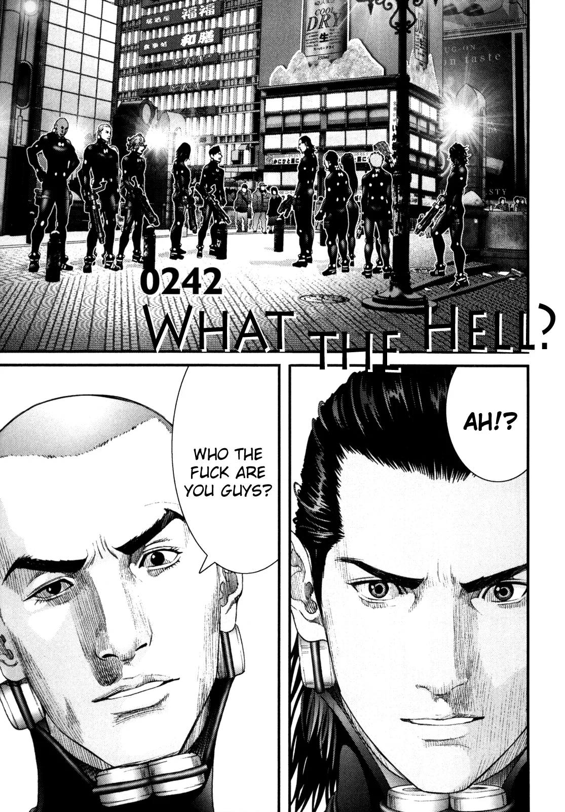 Read Gantz Chapter 242 - What the Hell Online