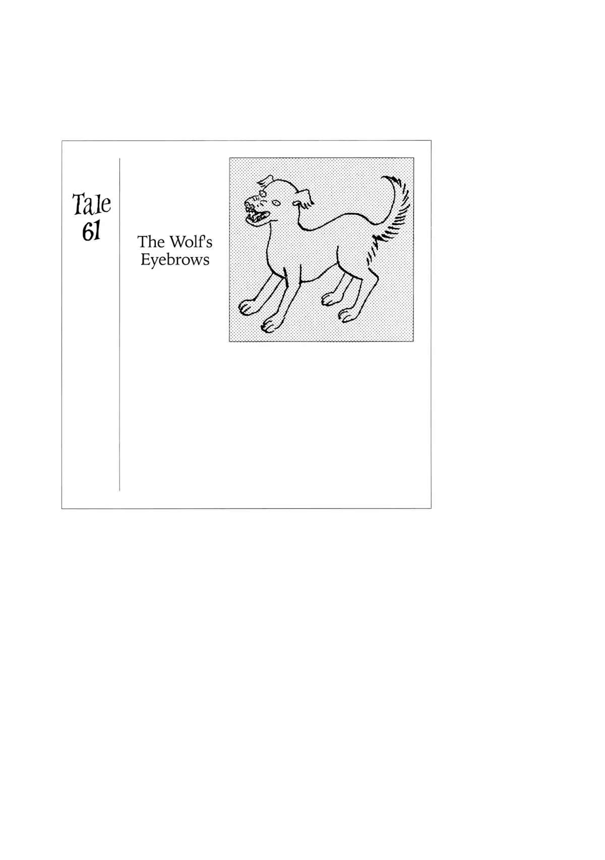 Read Hyaku Monogatari Chapter 61 - The Wolf's Eyebrows Online