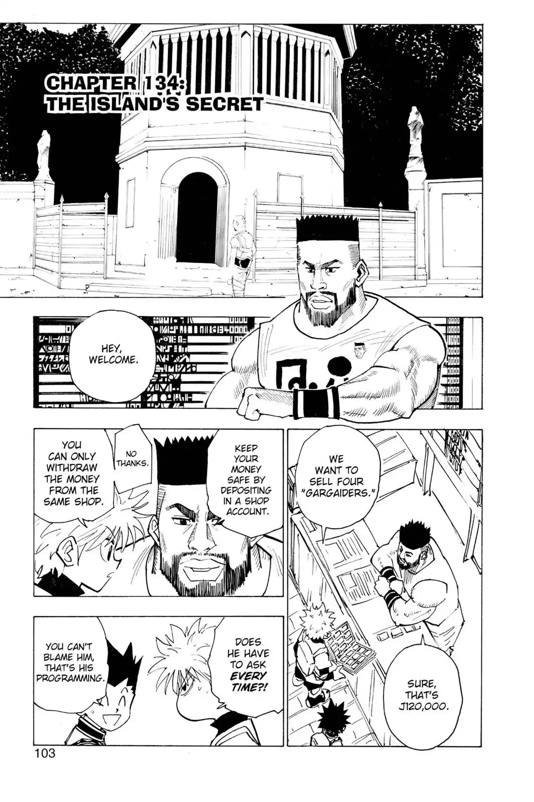 Read Hunter X Hunter Chapter 134 - The Island's Secret Online