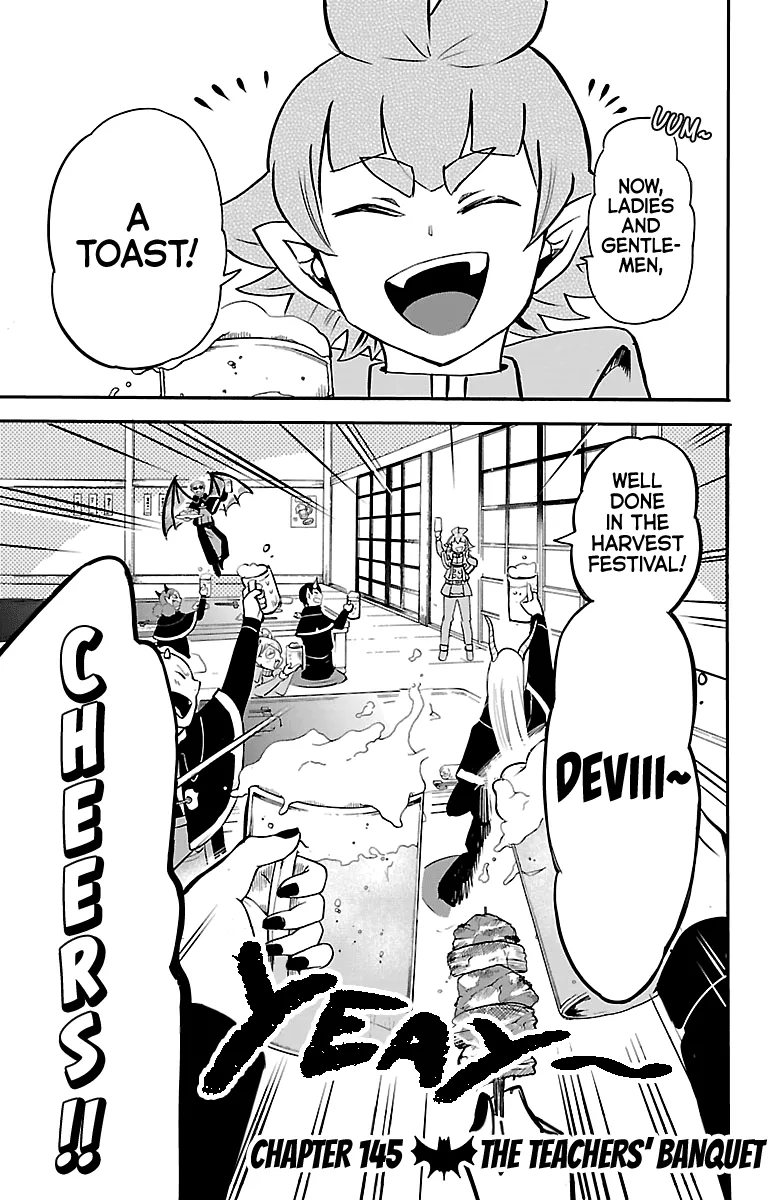 Read Mairimashita! Iruma-kun Chapter 145 - The Teachers' Banquet Online