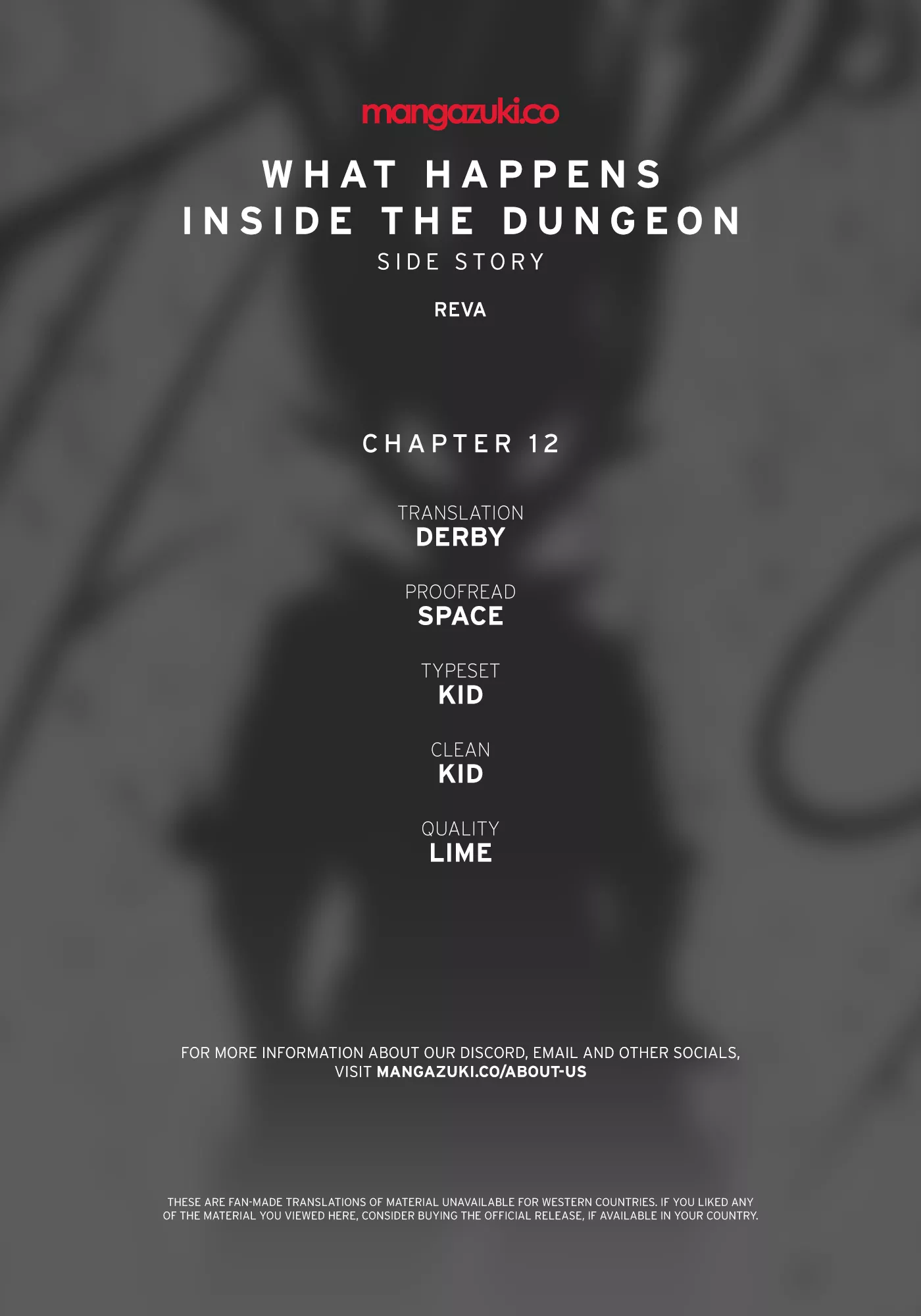 Read What Happens Inside the Dungeon Chapter 122 - Side Story - Chapter 12 Online