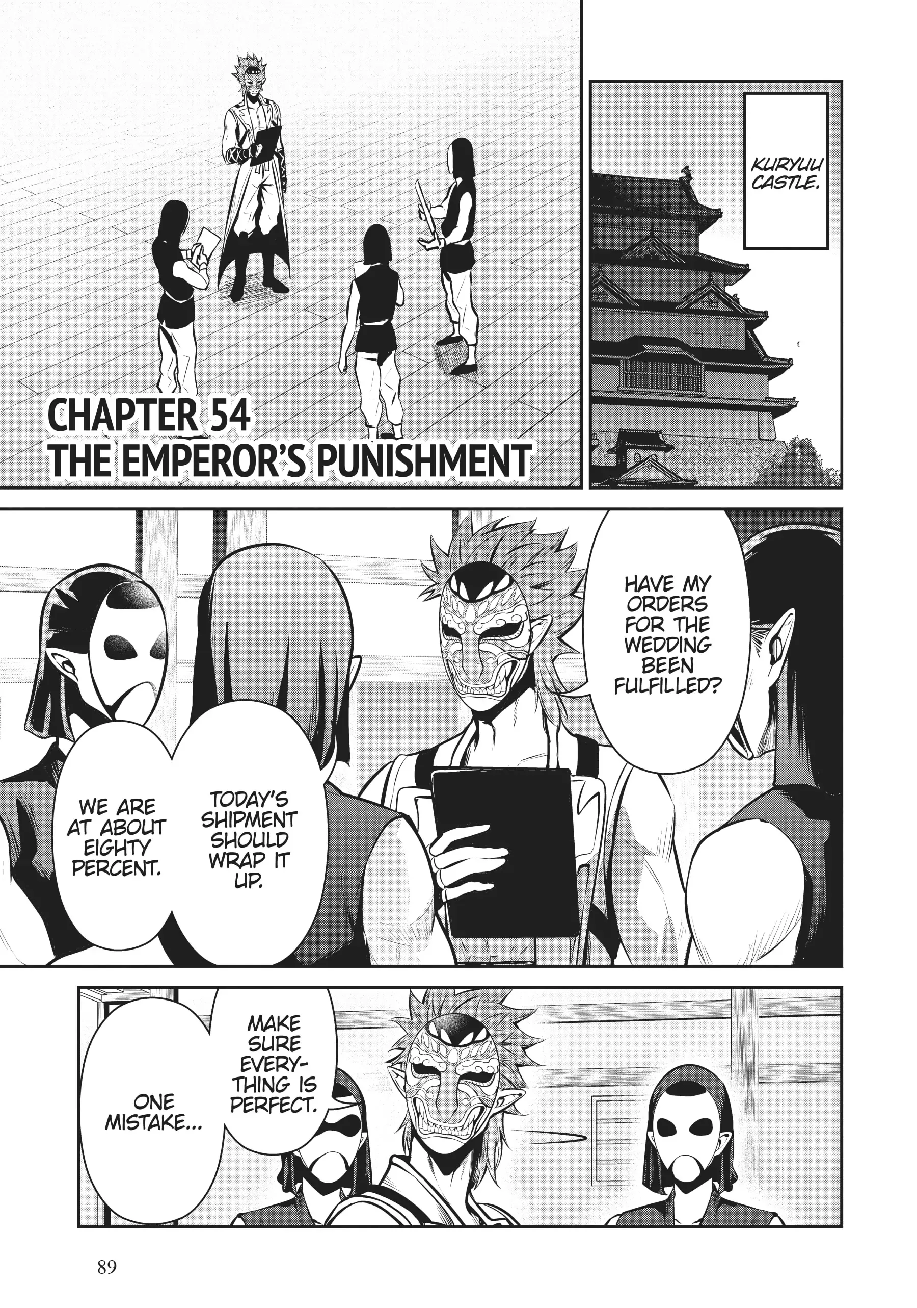 Read Salaryman ga Isekai ni Ittara Shitennou ni Natta Hanashi Chapter 54 Online
