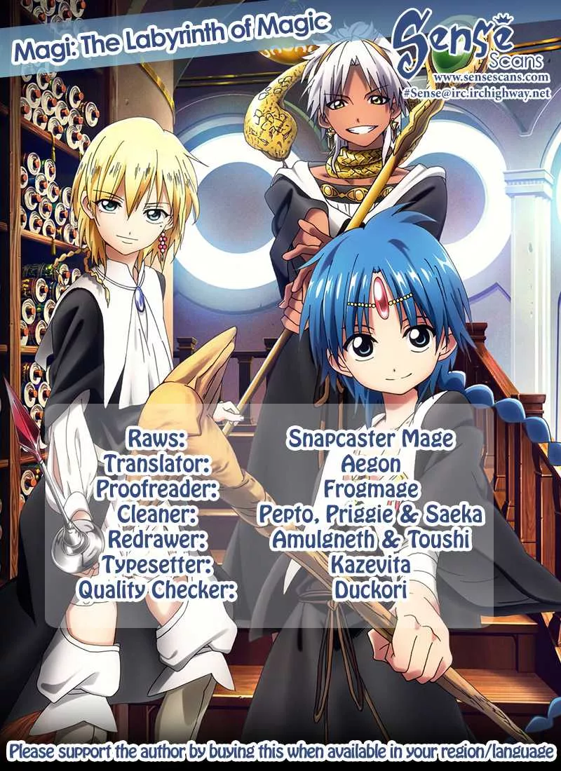 Read Magi – Labyrinth of Magic Chapter 256 - The Invisible Power Online