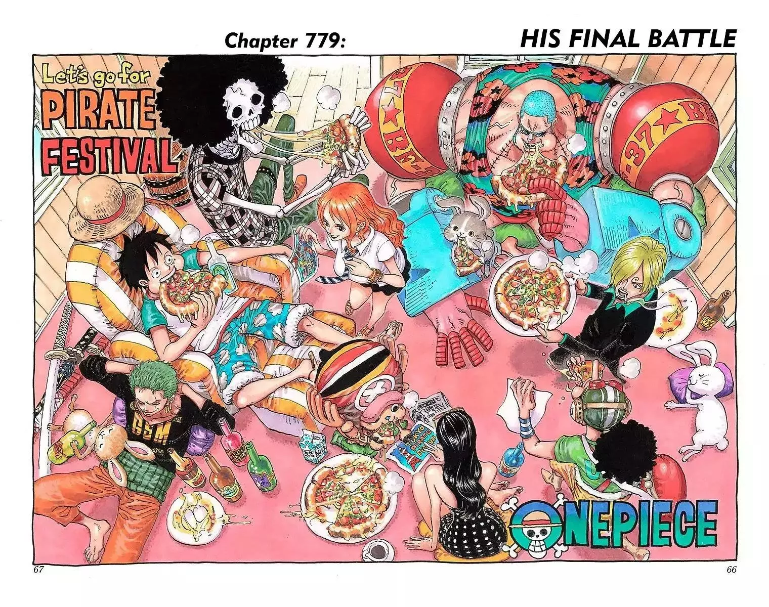 Read One Piece Chapter 779 - His Final Battle Online