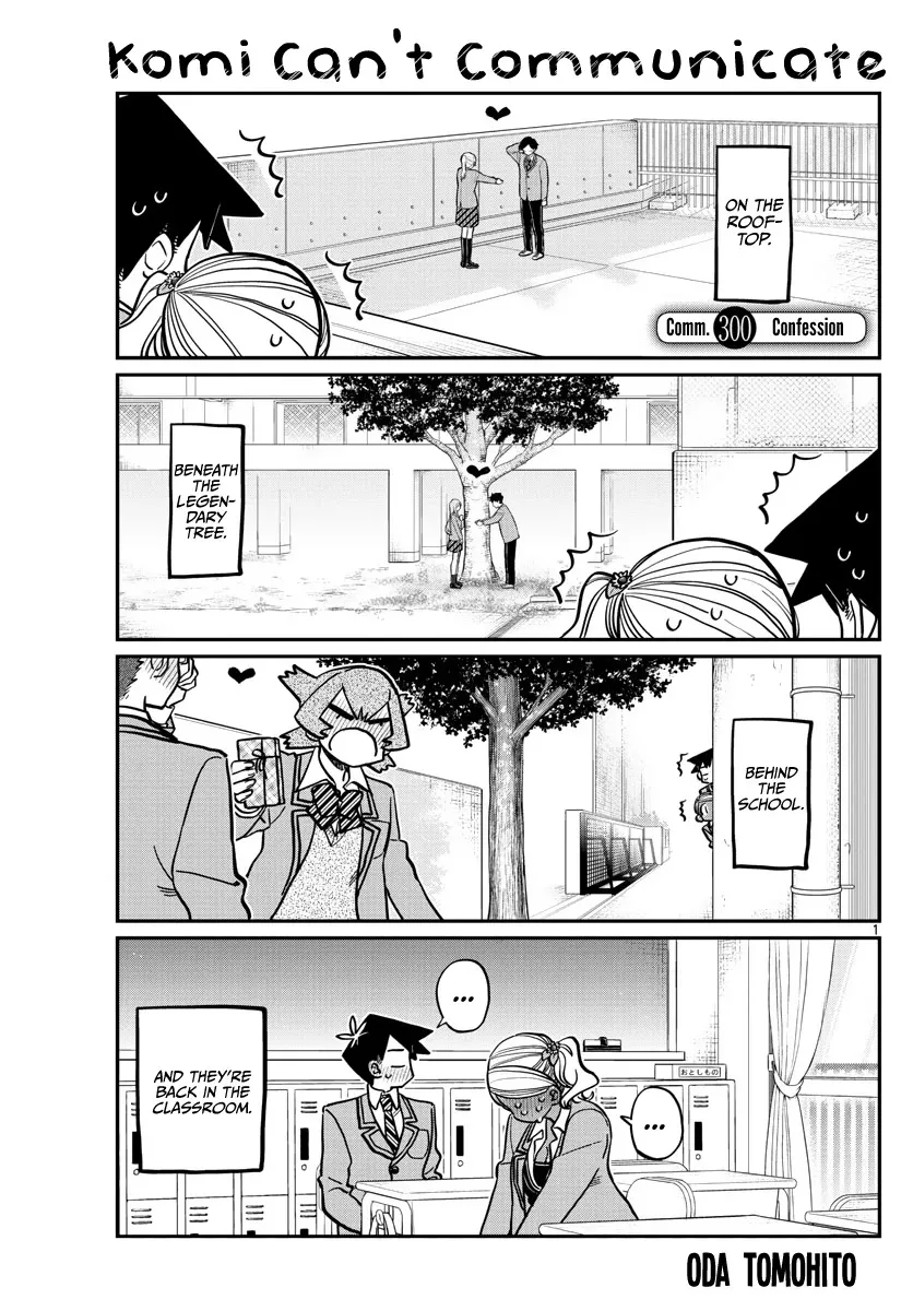 Read Komi-san wa Komyushou Desu Chapter 300 - Confession Online