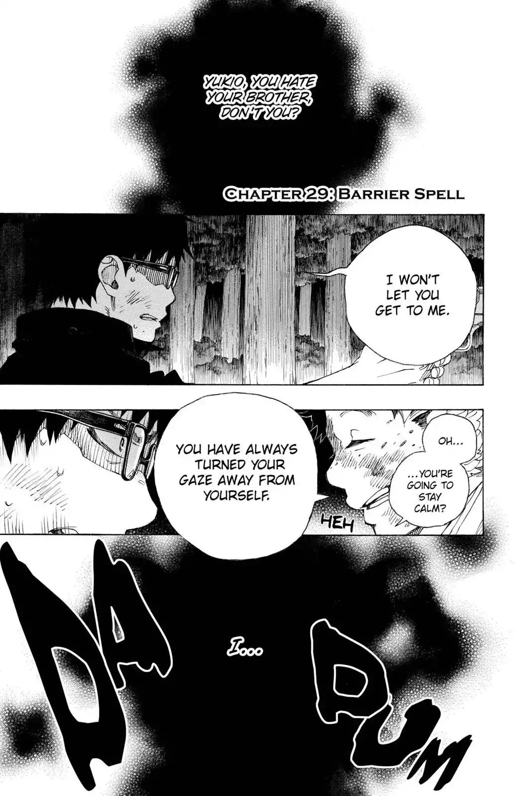 Read Ao no Exorcist Chapter 29 - Barrier Spell Online