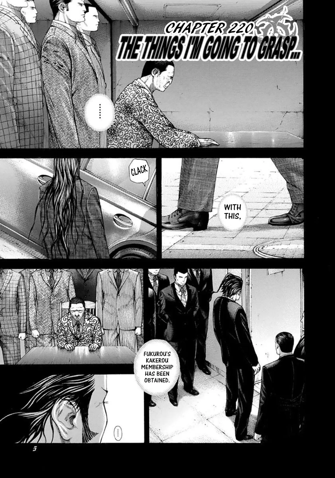 Read Usogui Chapter 220 - The Things I'm Going To Grasp Online