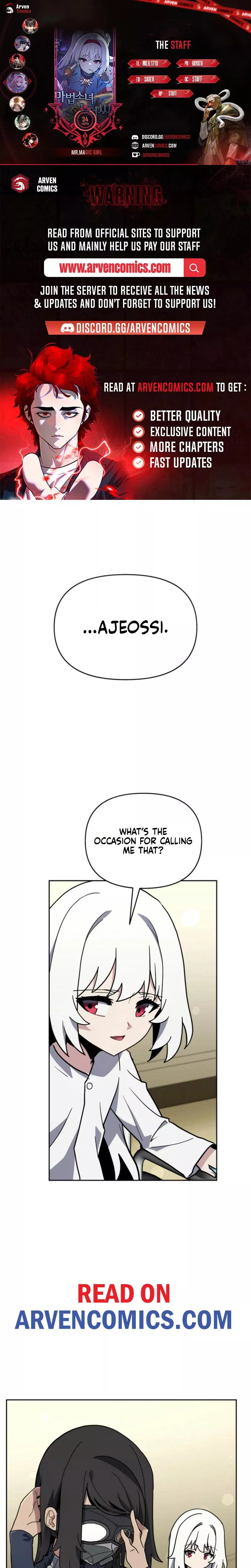 Read Mr. Magical Girl Chapter 34 Online