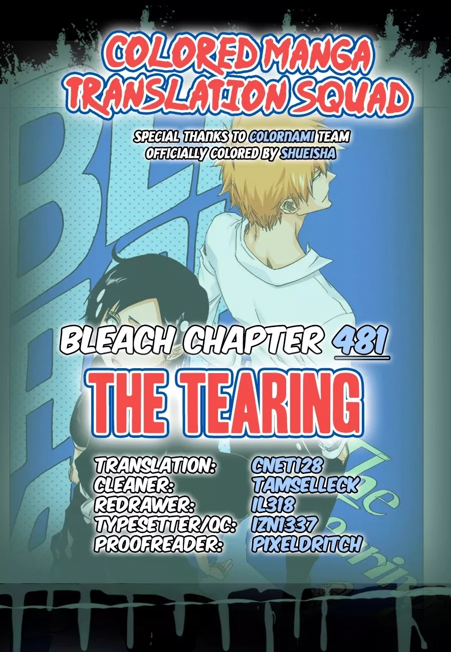 Read Bleach Chapter 481 - The Tearing Online