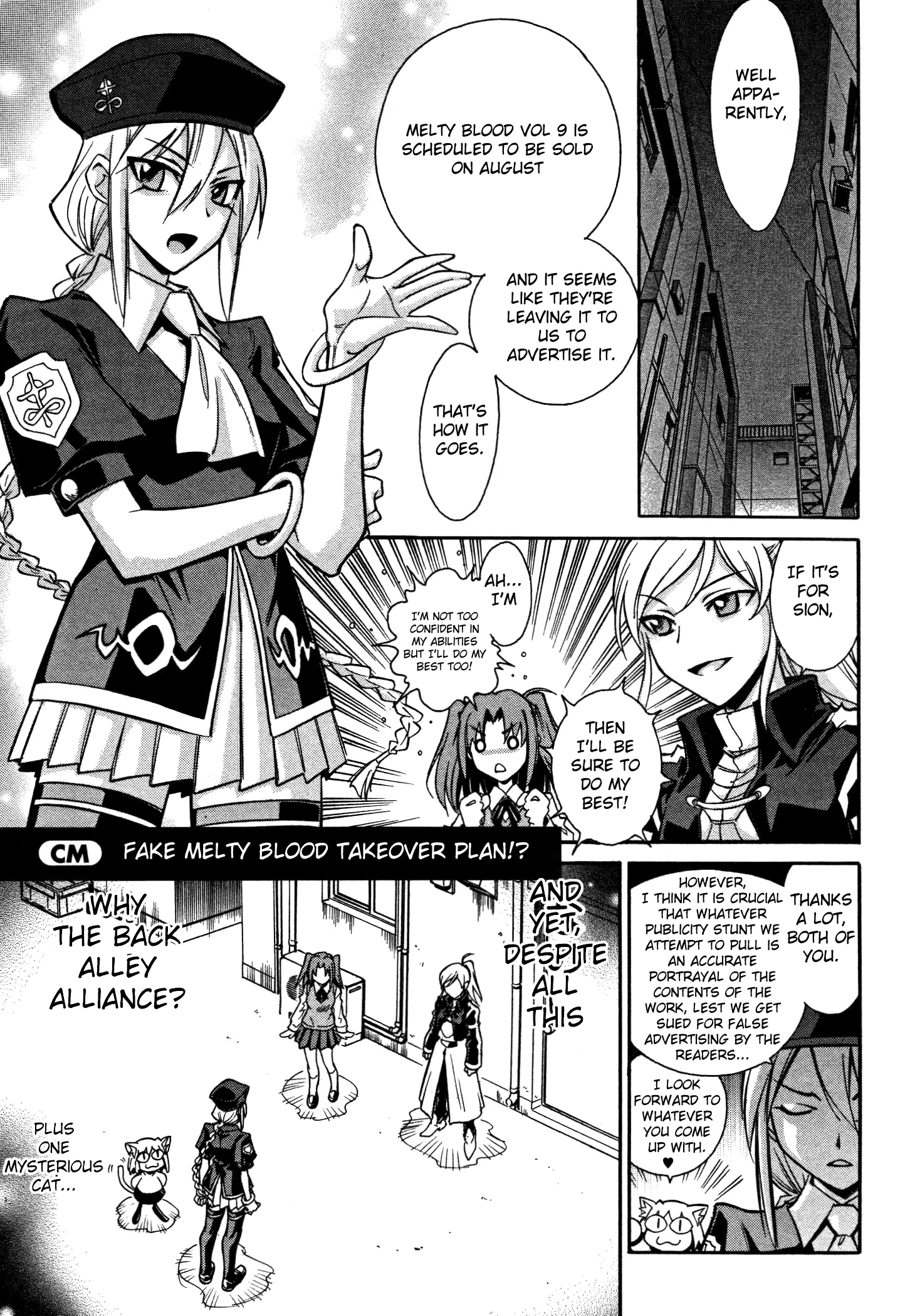 Read Melty Blood X Chapter 12.1 - Extra: Fake Melty Blood Takeover Plan!? Online