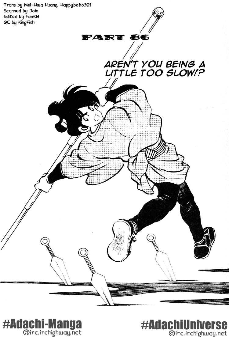 Read Nijiiro Togarashi Chapter 86 - Aren't you being a little too slow? Online