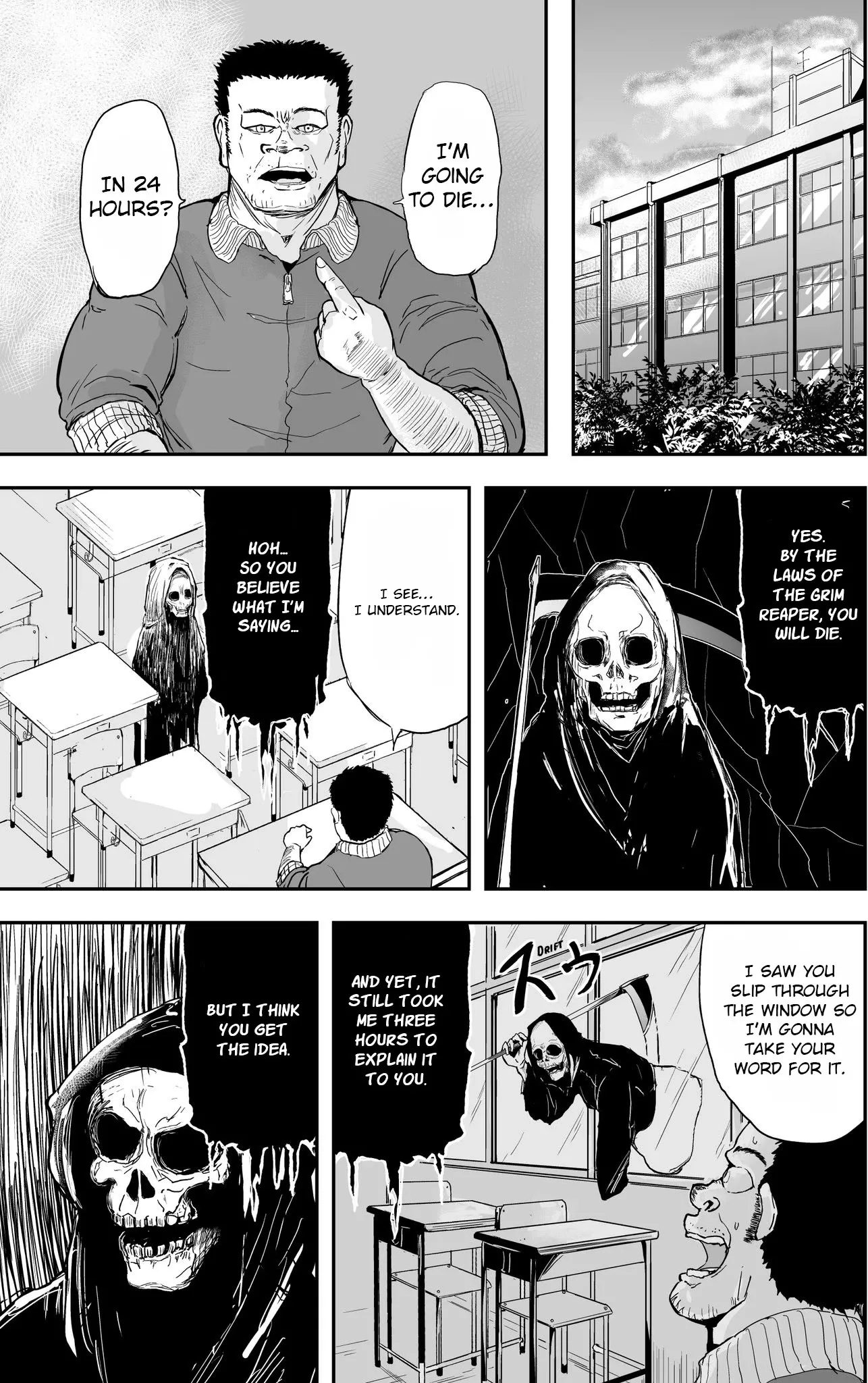 Read A Manga About the Kind of PE Teacher Who Dies at the Start of a School Horror Movie Chapter 8 Online