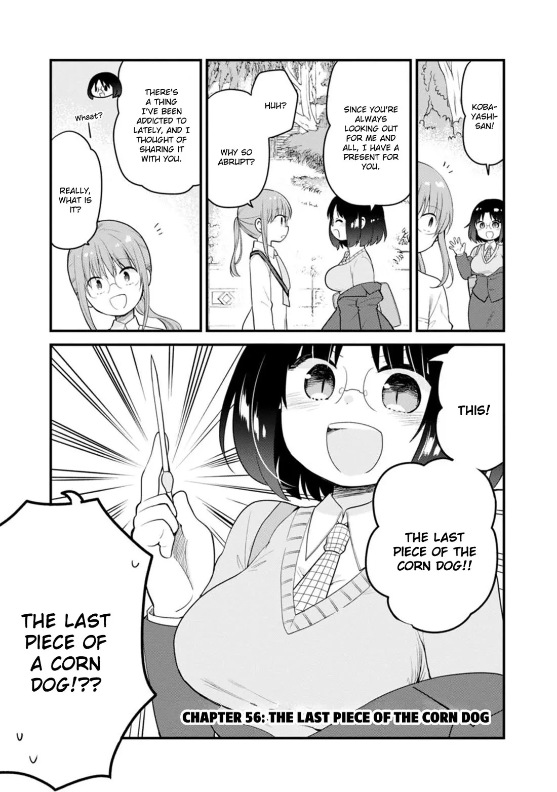 Read Kobayashi-san chi no Maid Dragon: Elma OL Nikki Chapter 56 - The Last Piece of the Corn Dog Online