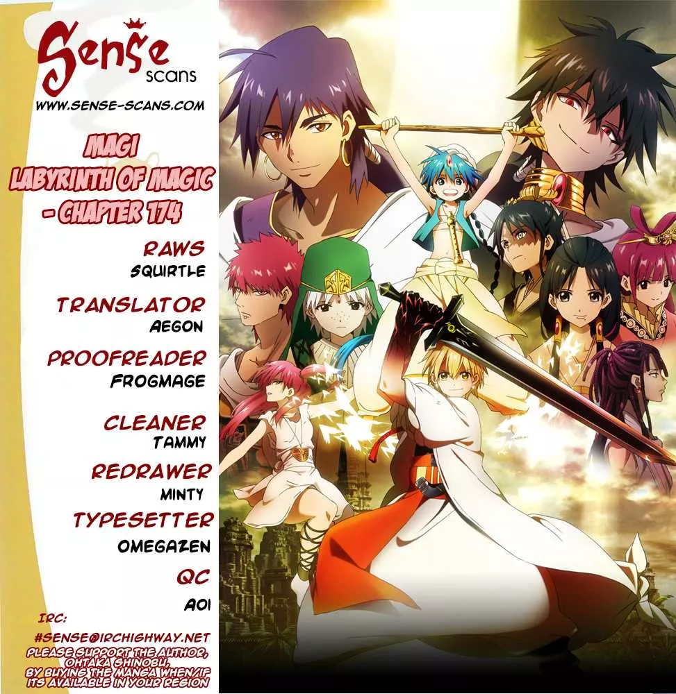 Read Magi – Labyrinth of Magic Chapter 174 - The Power of a Magi Online