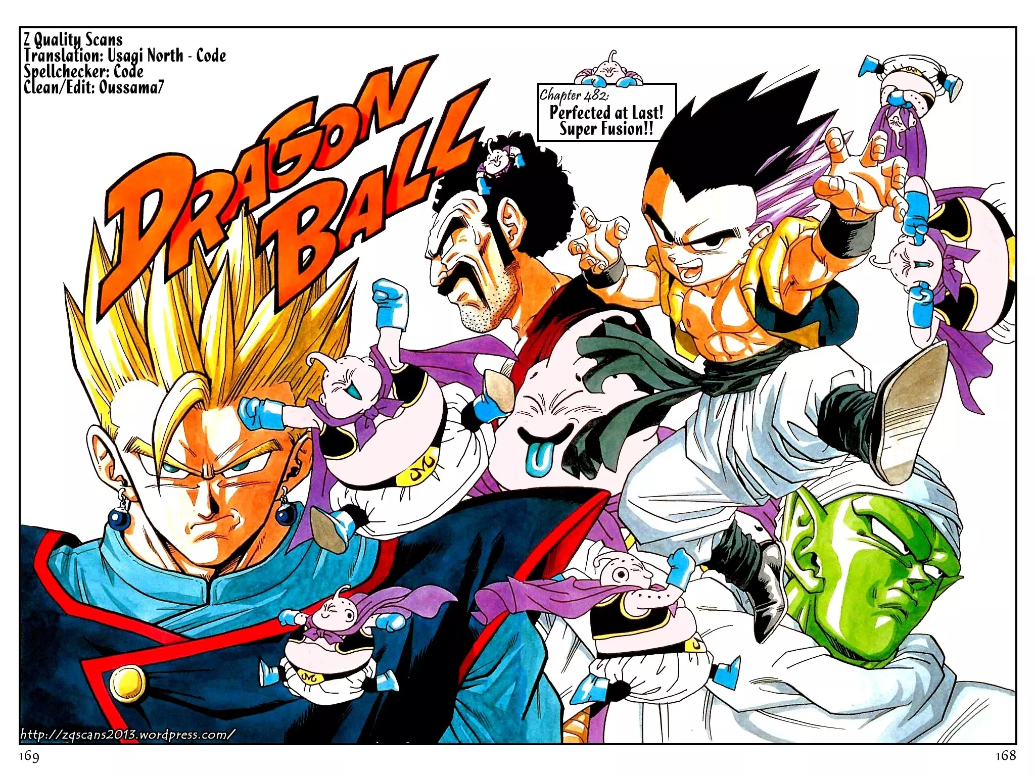 Read Dragon Ball Chapter 482 - Perfected at Last! Super Fusion!! Online