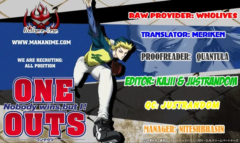 Read One Outs Chapter 16 - Sentence Online