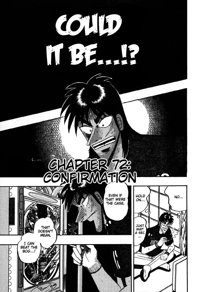 Read Gambling Heathen Kaiji – Kaiji Part 2 Chapter 72 - Confirmation Online