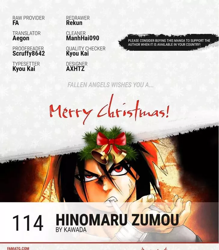 Read Hinomaru Zumou Chapter 114 - The Inter High's Third Day Online