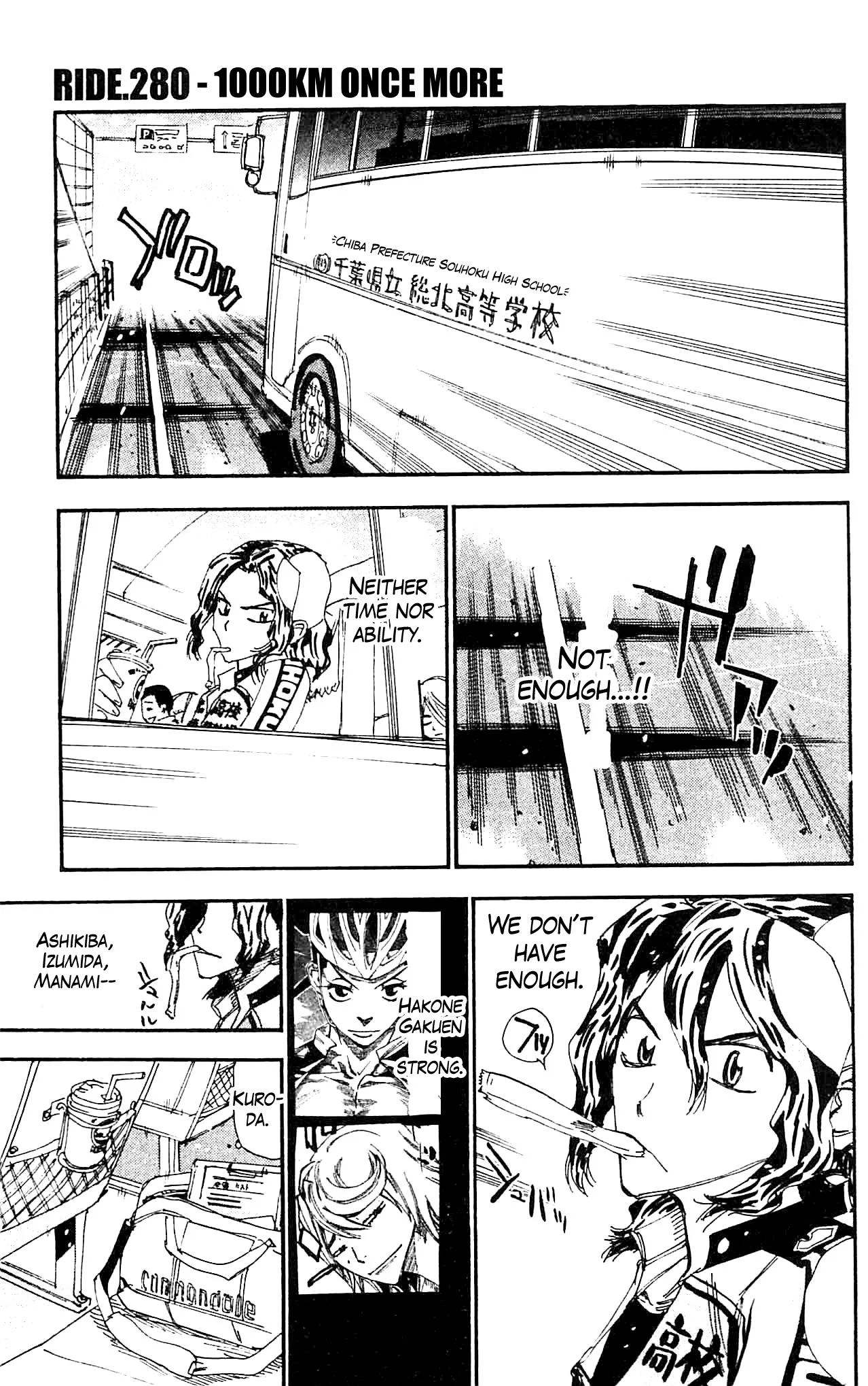 Read Yowamushi Pedal Chapter 280 - 1000km once more Online