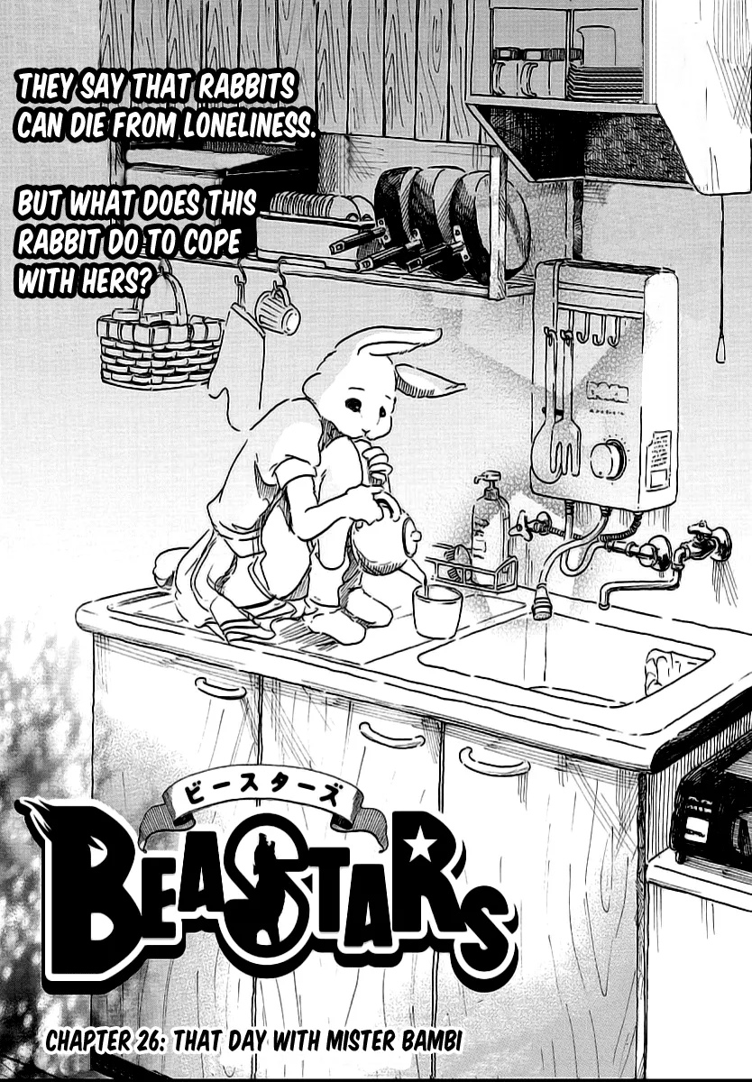 Read Beastars Chapter 26 - That Day with Mister Bambi Online