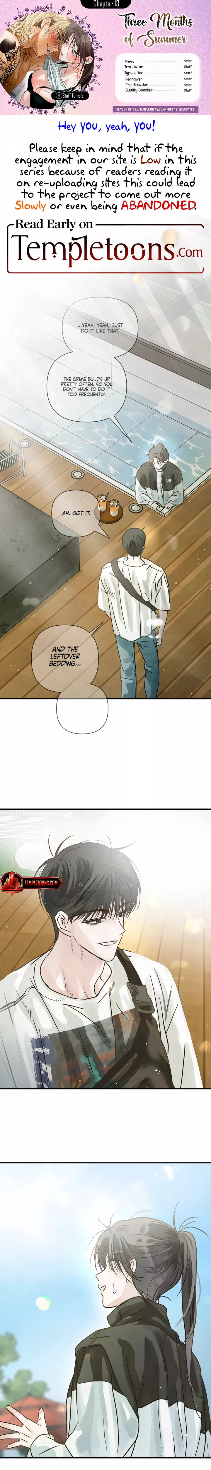 Read Three Months in Summer Chapter 13 Online