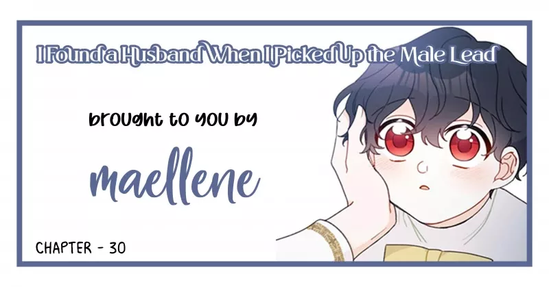 Read I Found a Husband When I Picked Up the Male Lead Chapter 30 Online