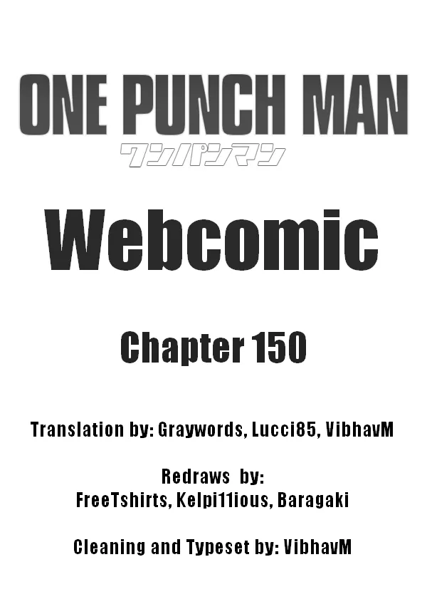 Read Onepunch-Man (ONE) Chapter 150 Online