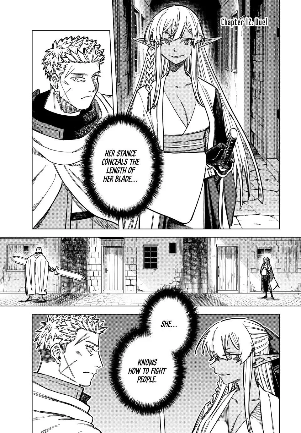 Read The Witch and the Mercenary Chapter 12 - Duel Online