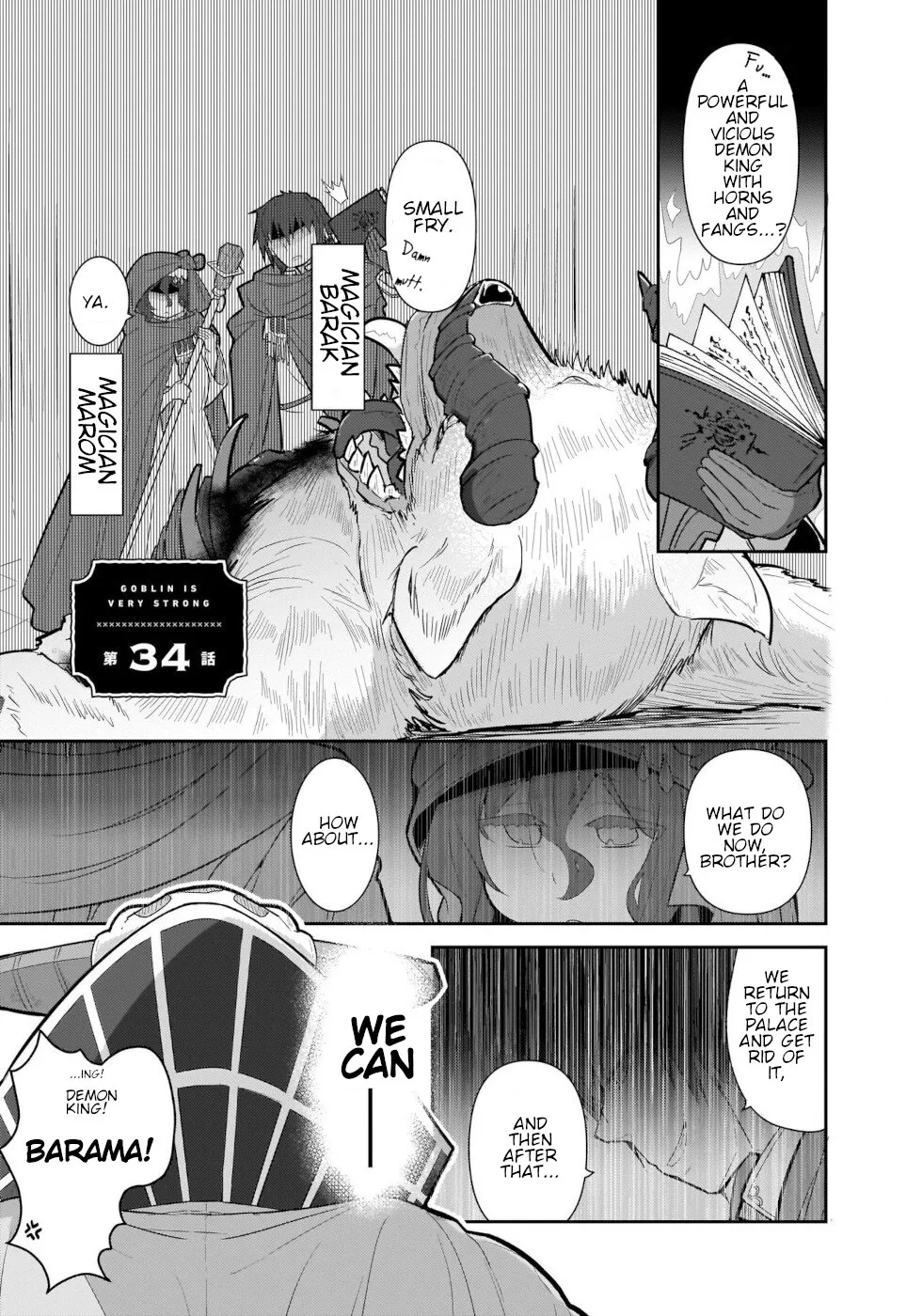 Read Goblin Is Very Strong Chapter 34 Online