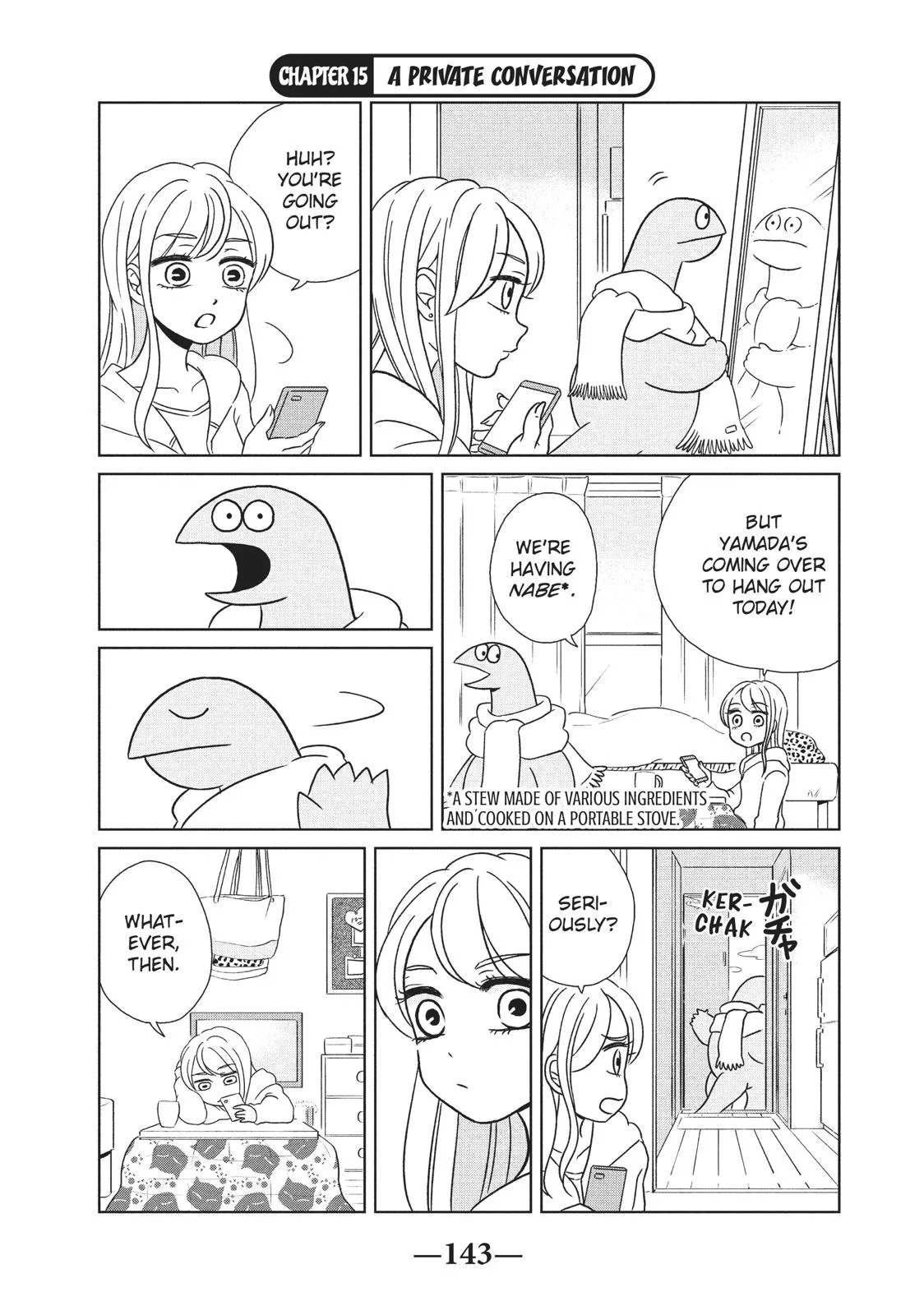 Read My Roomie Is a Dino Chapter 15 Online