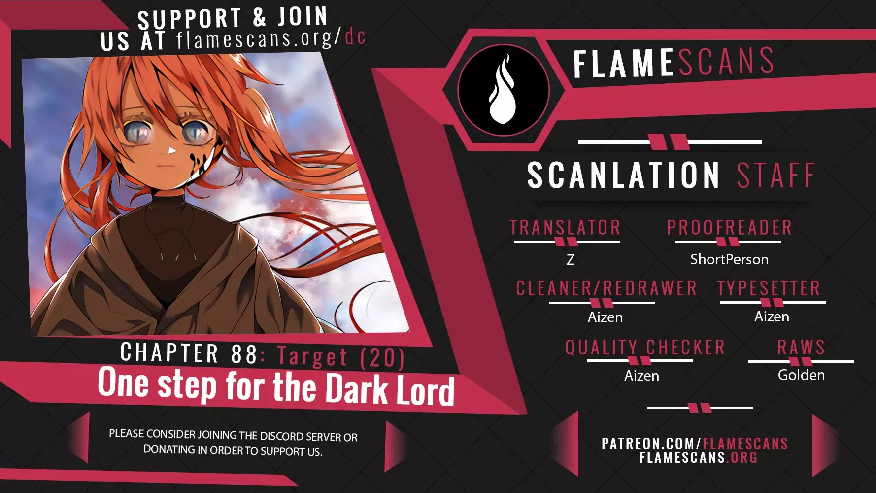 Read One Step for the Dark Lord Chapter 88 Online