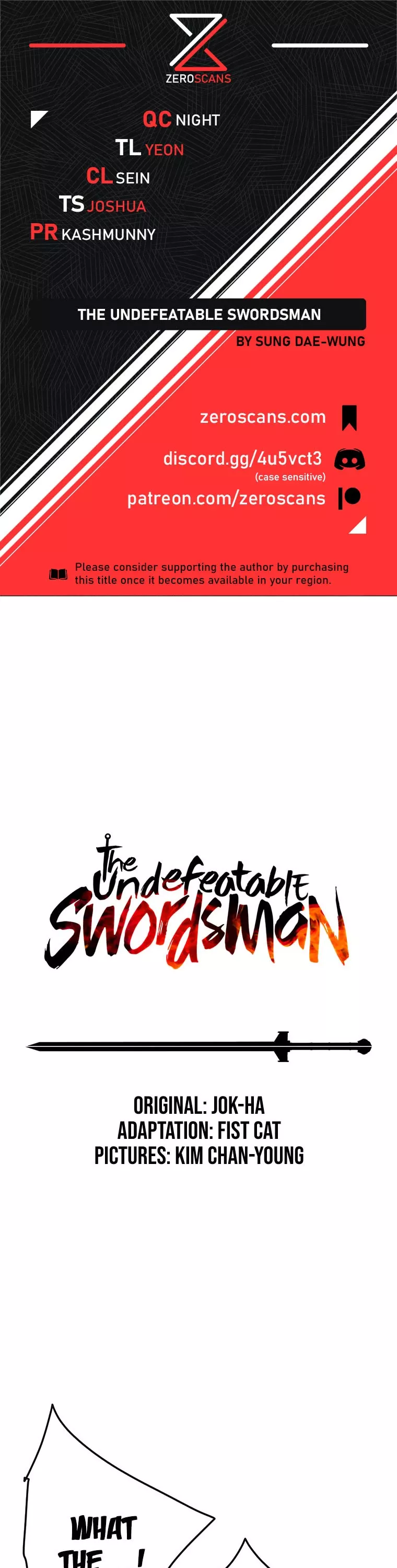 Read The Undefeatable Swordsman Chapter 129 Online