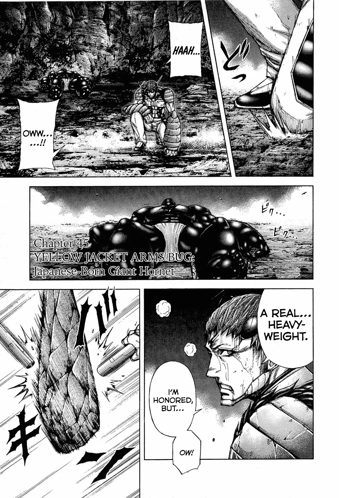 Read Terra Formars Chapter 45 - YELLOW JACKET ARMS BUG Japanese-Born GIant Hornet Online