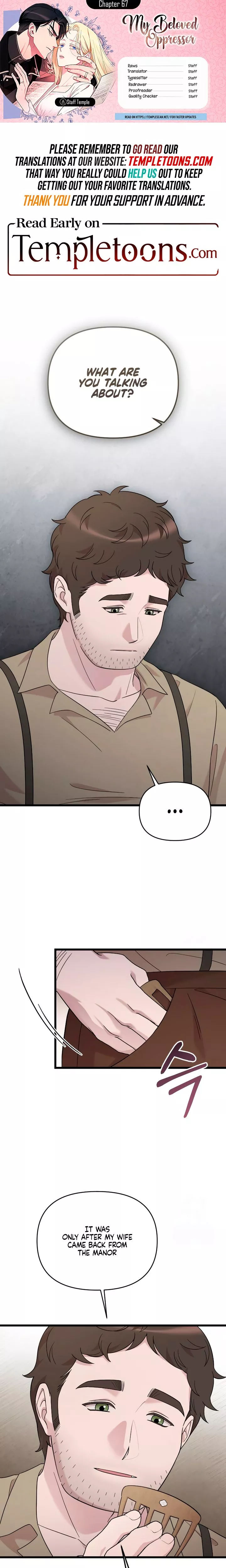Read My Beloved Oppressor Chapter 67 Online
