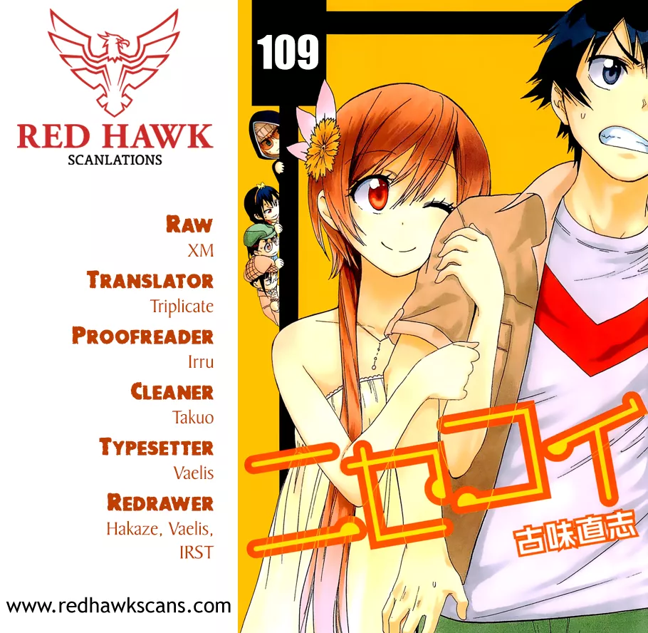 Read Nisekoi Chapter 109 - Awkward Online