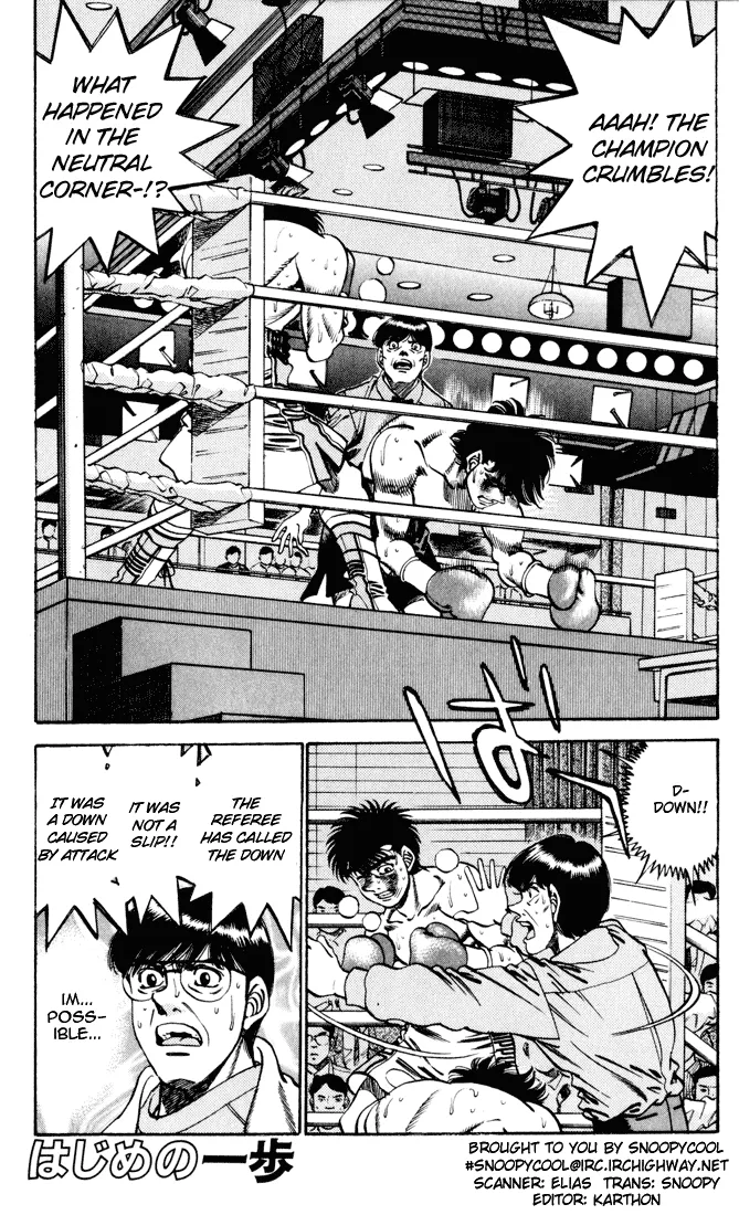 Read Hajime no Ippo Chapter 259 - Compensation Online