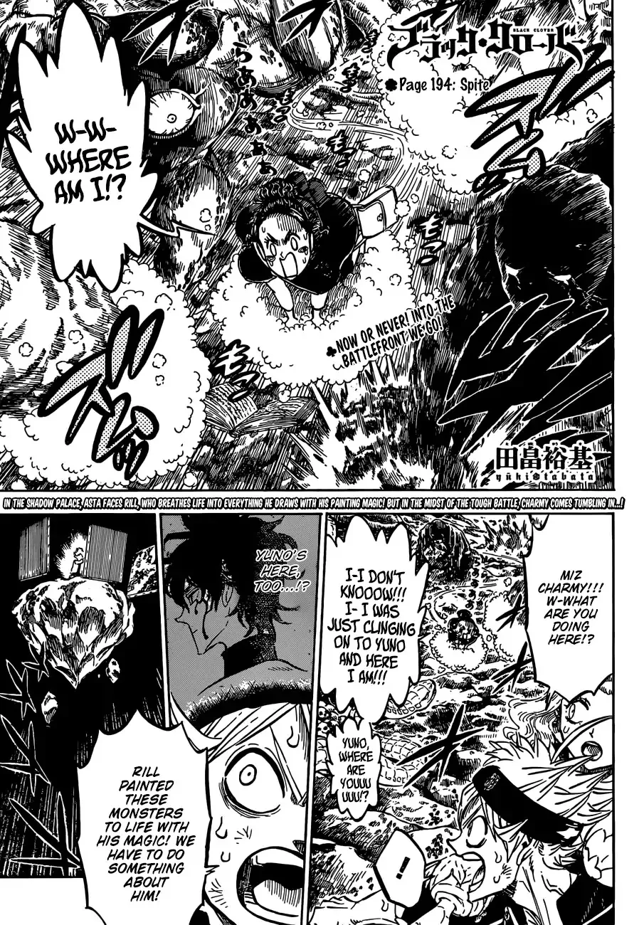 Read Black Clover Chapter 194 - Spite Online