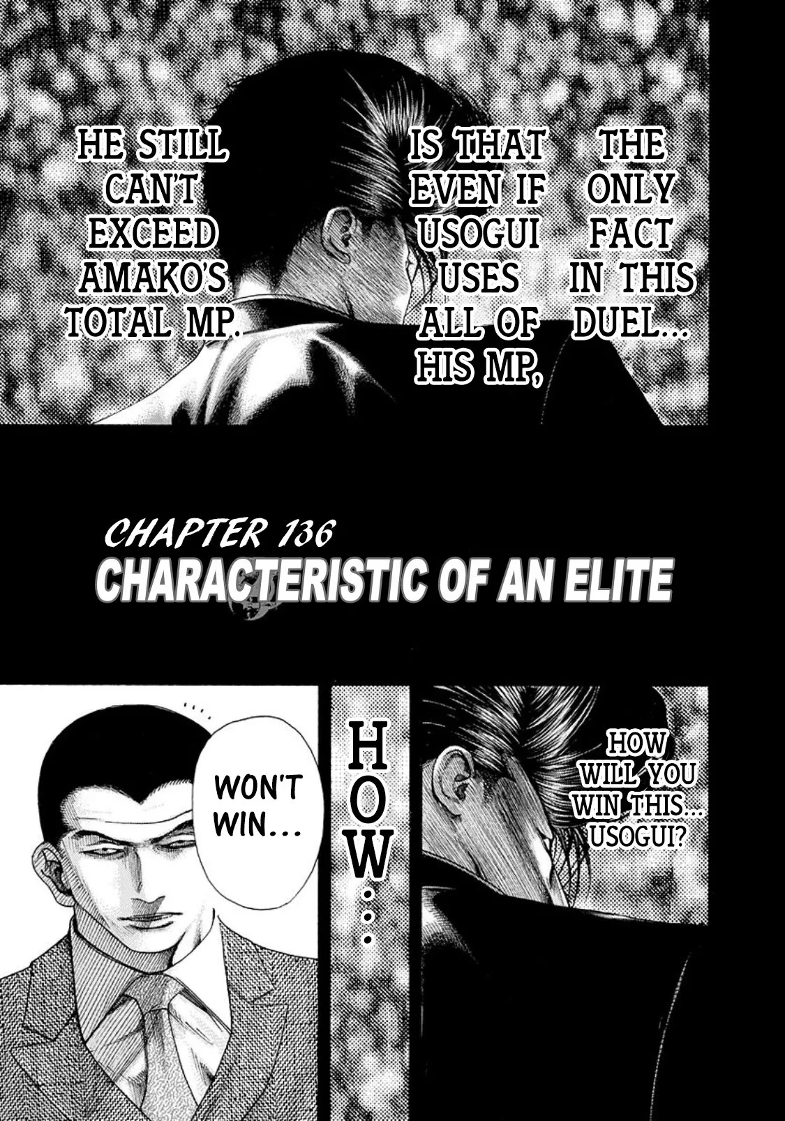 Read Usogui Chapter 136 - Characteristic of an Elite Online