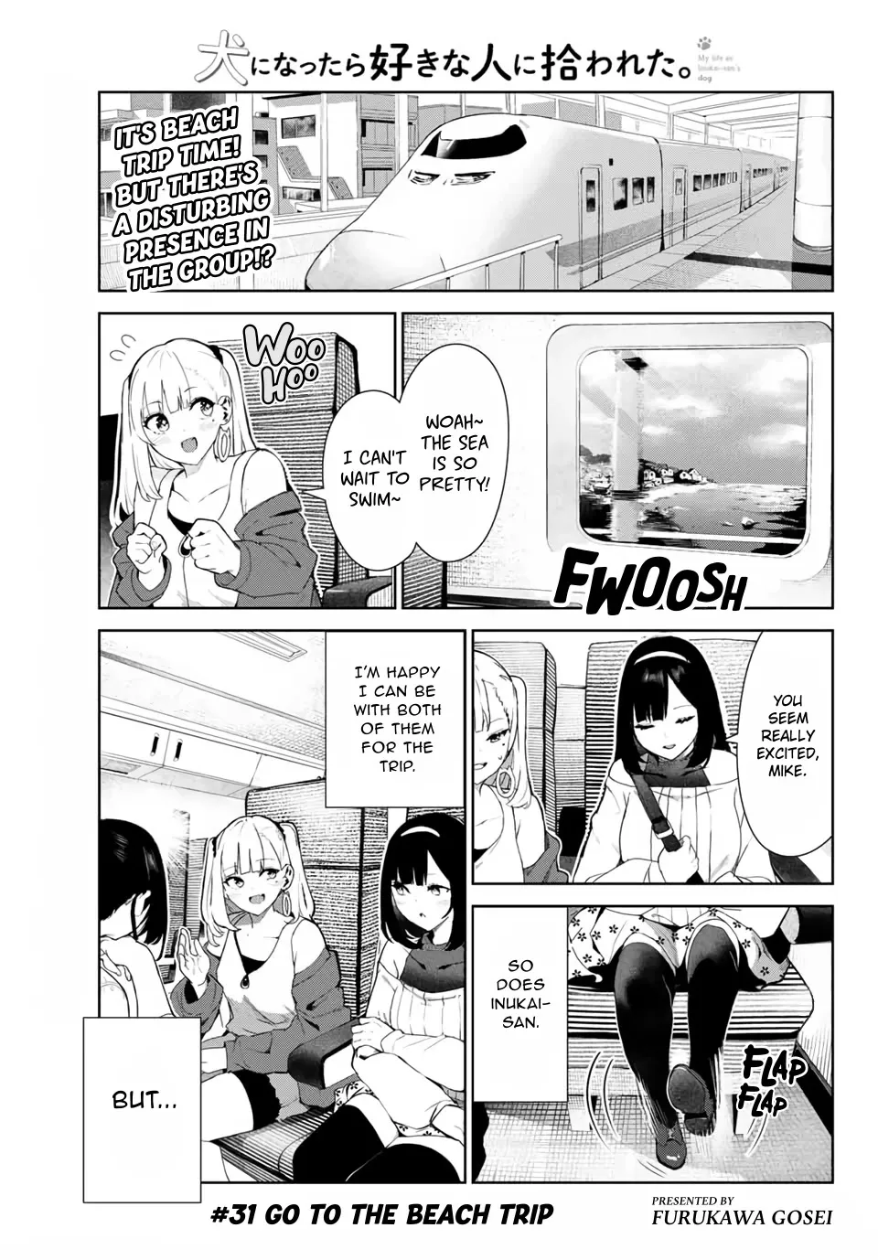 Read Inu ni Nattara Suki na Hito ni Hirowareta. Chapter 31 - Go to the Beach Trip Online