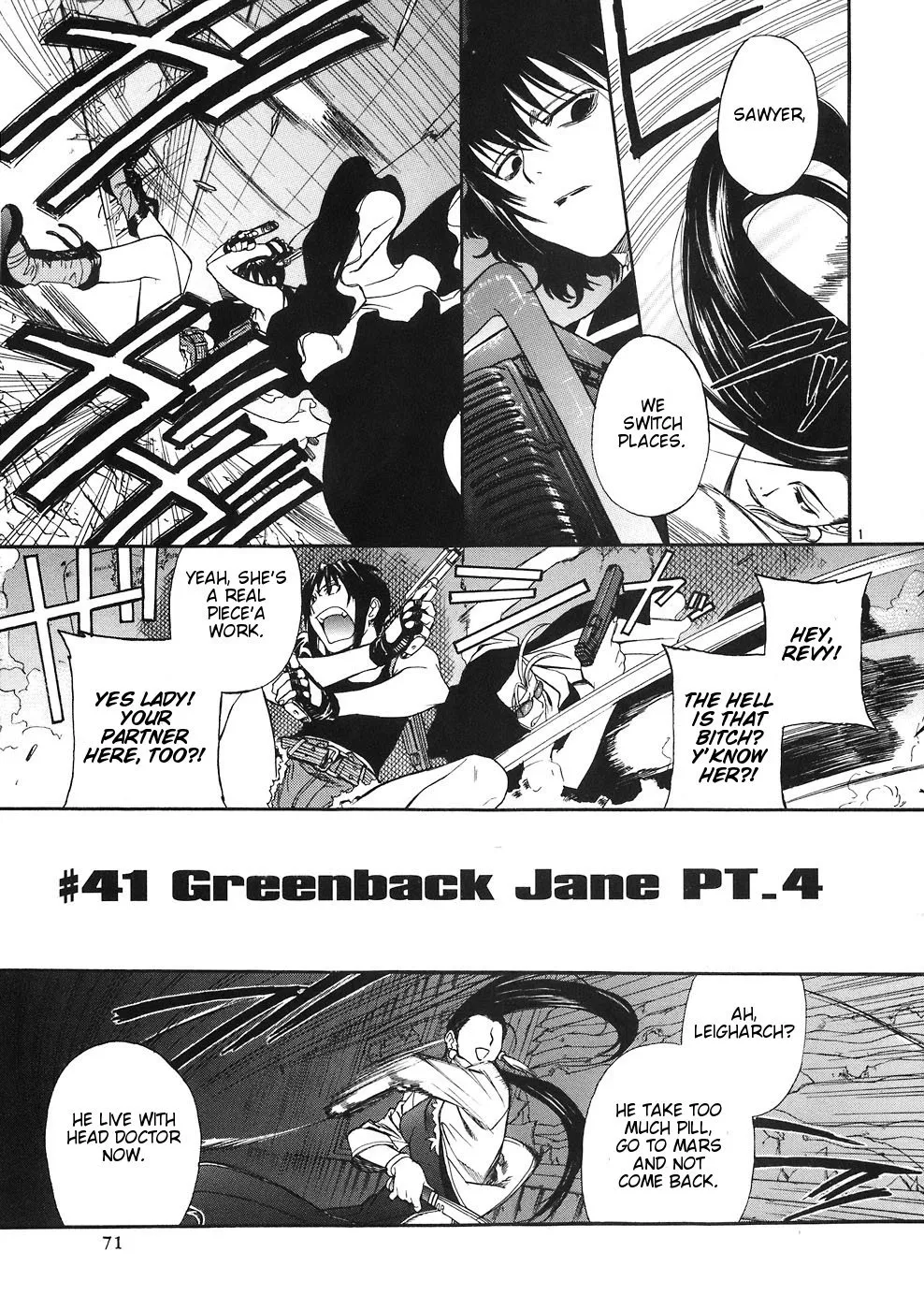 Read Black Lagoon Chapter 41 - Greenback Jane Pt.4 Online