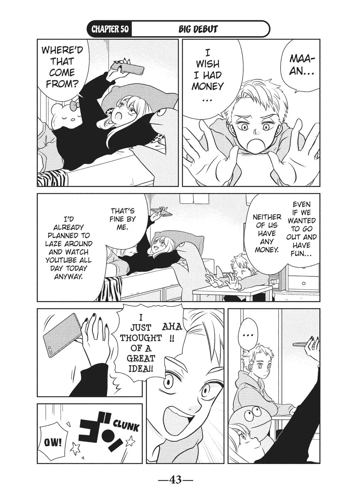Read My Roomie Is a Dino Chapter 50 Online