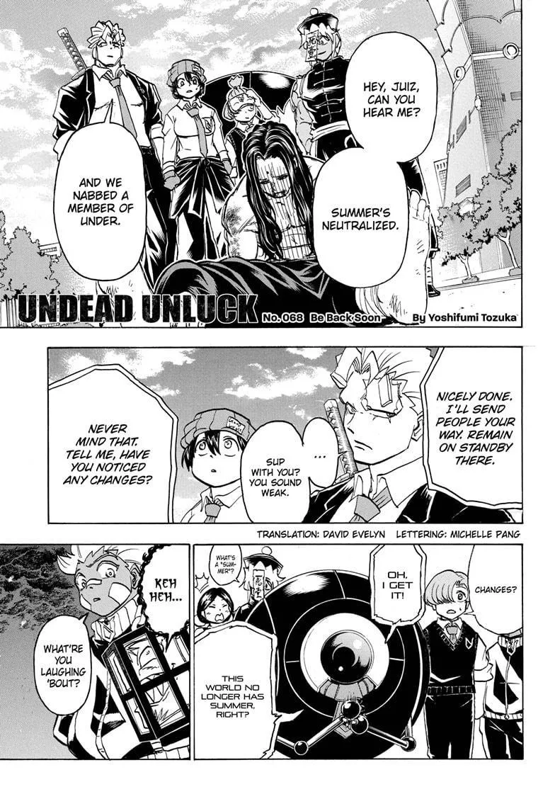 Read Undead + Unluck Chapter 68 Online