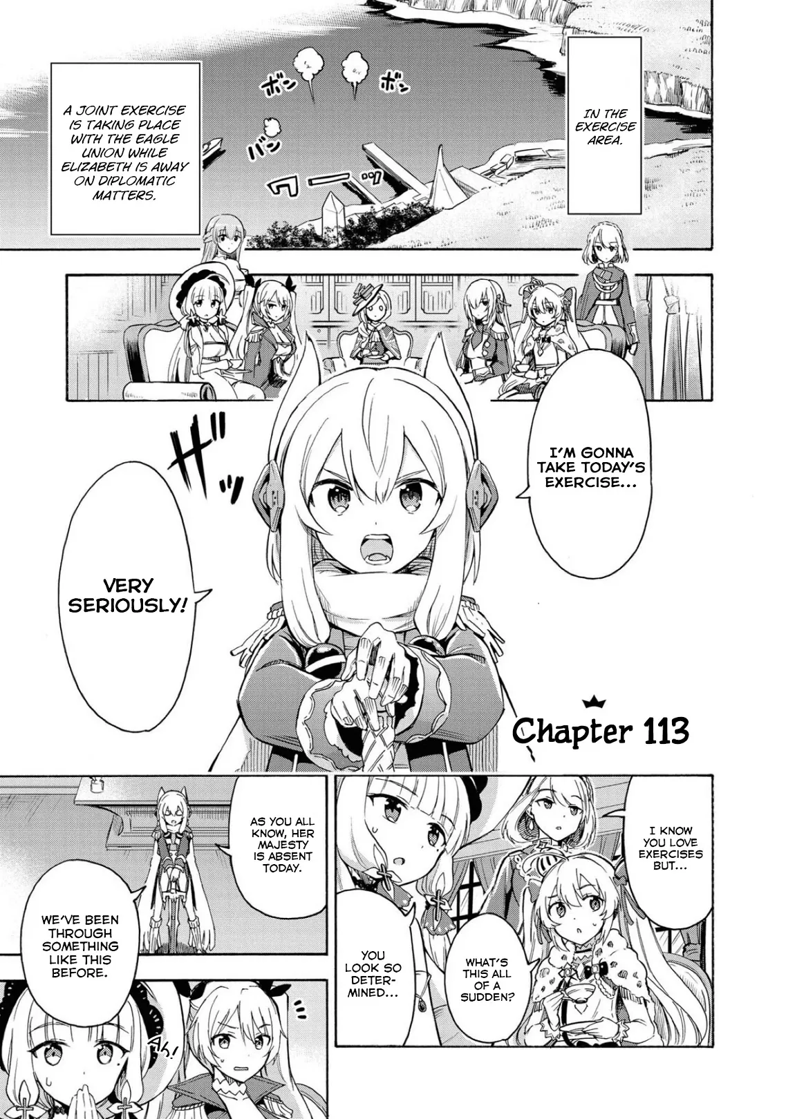 Read Azur Lane: Queen’s Orders Chapter 113 Online