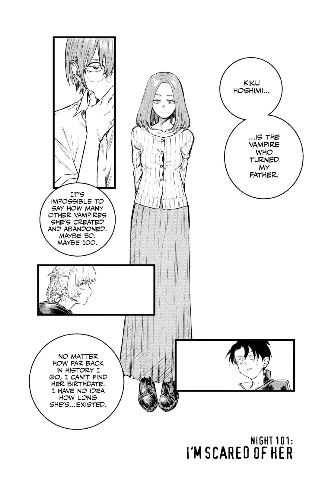 Read Yofukashi no Uta Chapter 101 Online