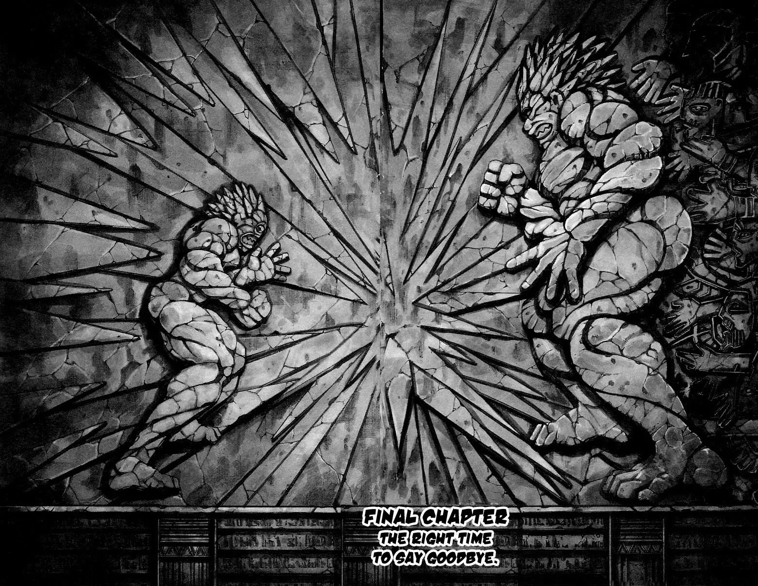 Read Hanma Baki Chapter 312 - The Right Time To Say Goodbye [END] Online