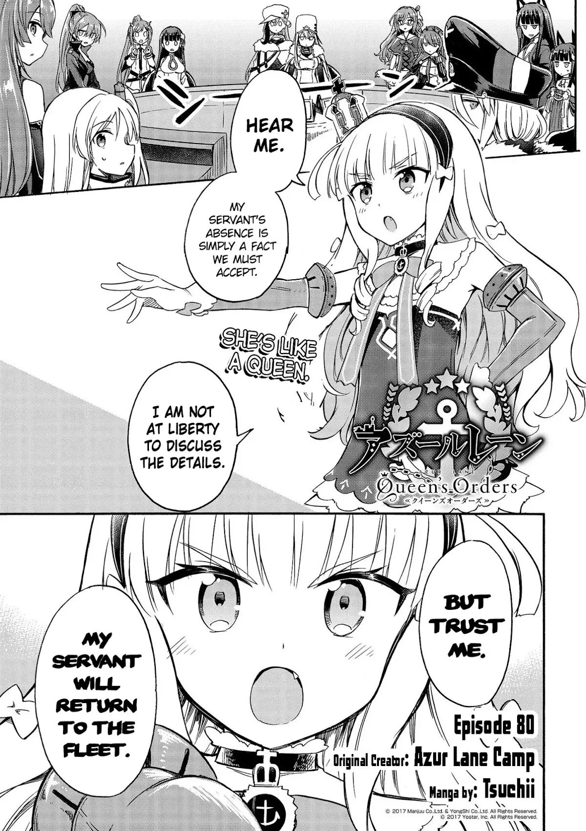 Read Azur Lane: Queen’s Orders Chapter 80 Online