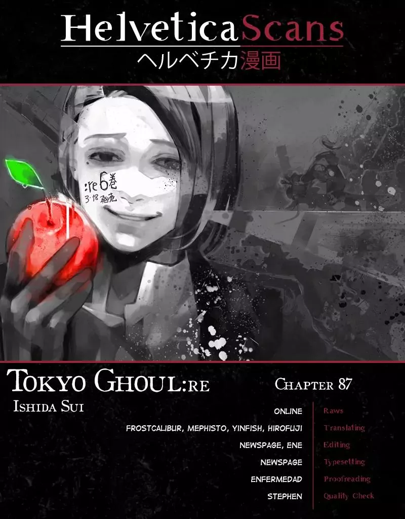 Read Tokyo Ghoul:re Chapter 87 - Loathed Person Online