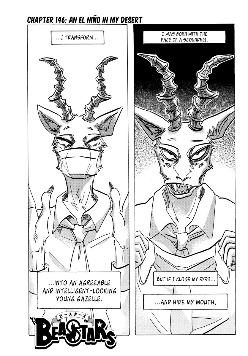 Read Beastars Chapter 146 - An El Niño in My Desert Online